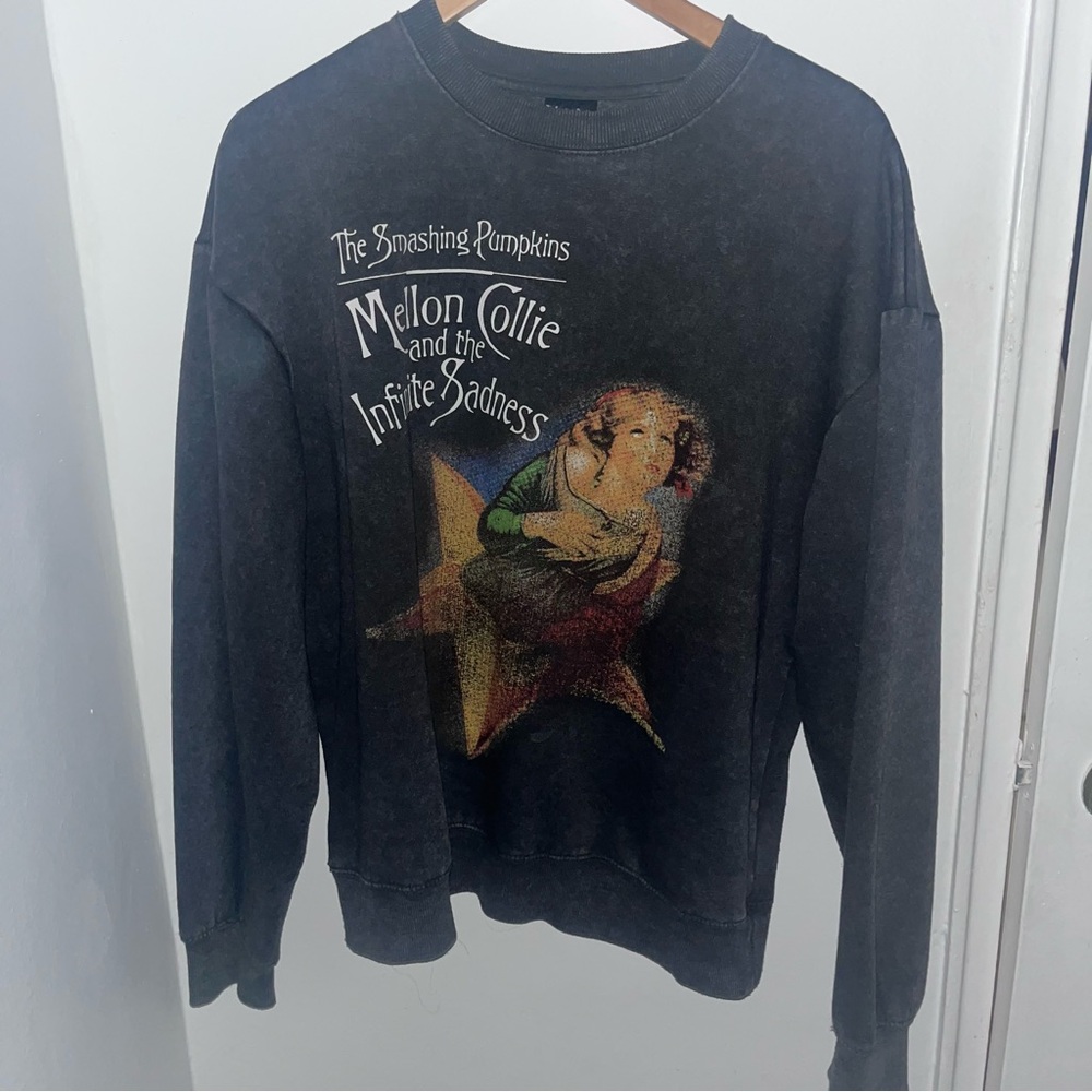 Smashing Pumpkins melancholy in the infinite sadness sweatshirt
